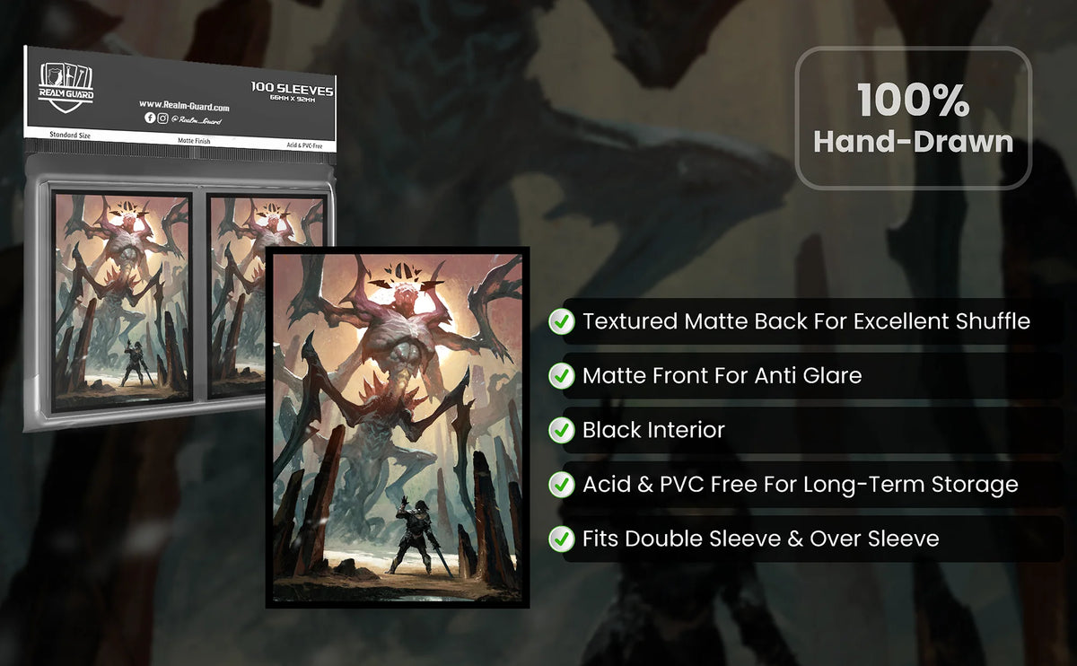 Realm Guard: Graphene Art Sleeves - The Giant (Eldrazi)