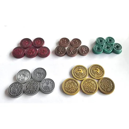 Scythe & Expeditions Metal Coins (80)