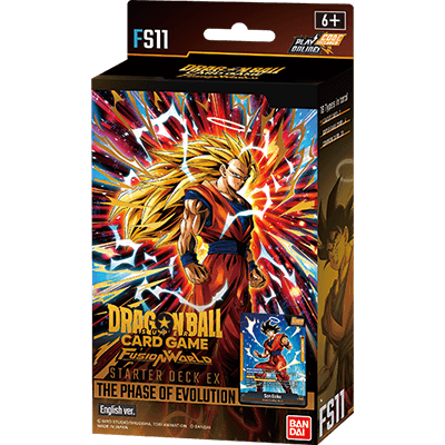 Dragon Ball Super TCG: Fusion World: Starter Deck 11 EX: The Phase of Evolution (FS11) (Pre-Order Expected Release: 03/13/2026)