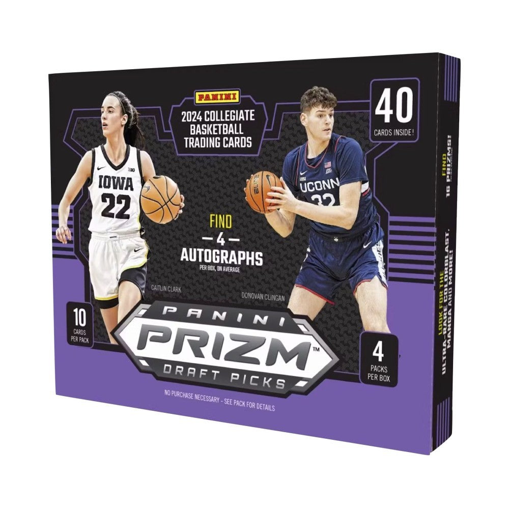 2024 Panini Prizm Draft Picks Collegiate Basketball Hobby Box