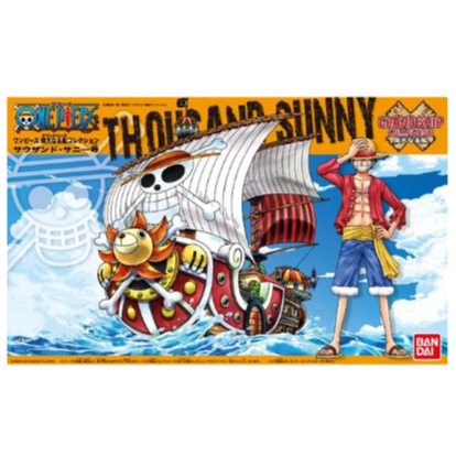 Gunpla: One Piece Grand Ship Collection Model Kit - #001 Thousand Sunny Model Ship (2156318) (Pre-Order)