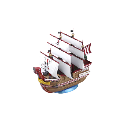 Gunpla: One Piece Grand Ship Collection Model Kit - #004 Red Force Model Ship [2156341]