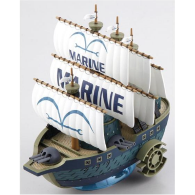 Gunpla: One Piece Grand Ship Collection Model Kit - #007 Marine Ship (2203040) (Pre-Order)