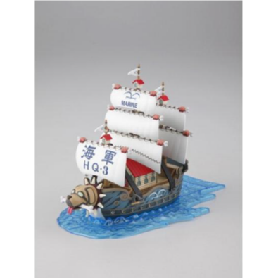 Gunpla: One Piece Grand Ship Collection Model Kit - #008 Garp's Marine Ship (2215531) (Pre-Order)