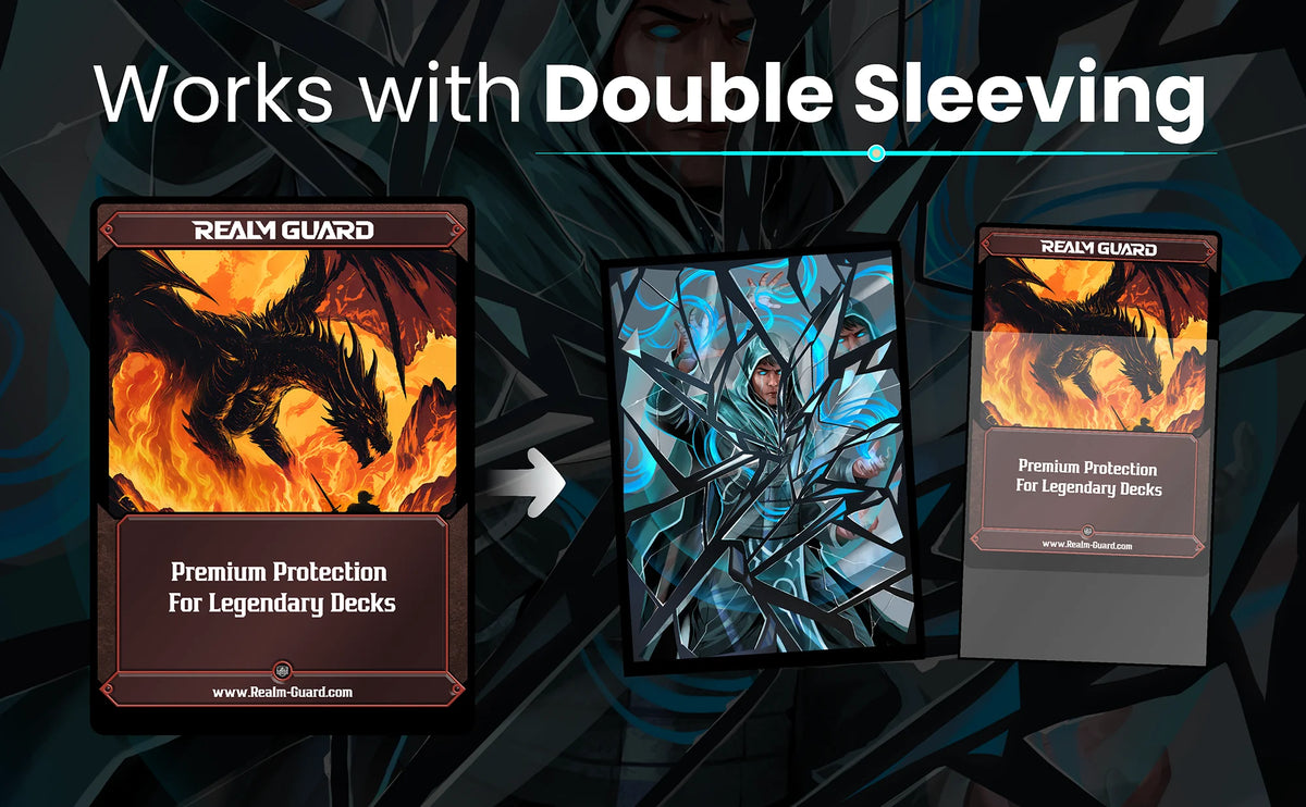 Realm Guard: Graphene Art Sleeves - Fractured Mage