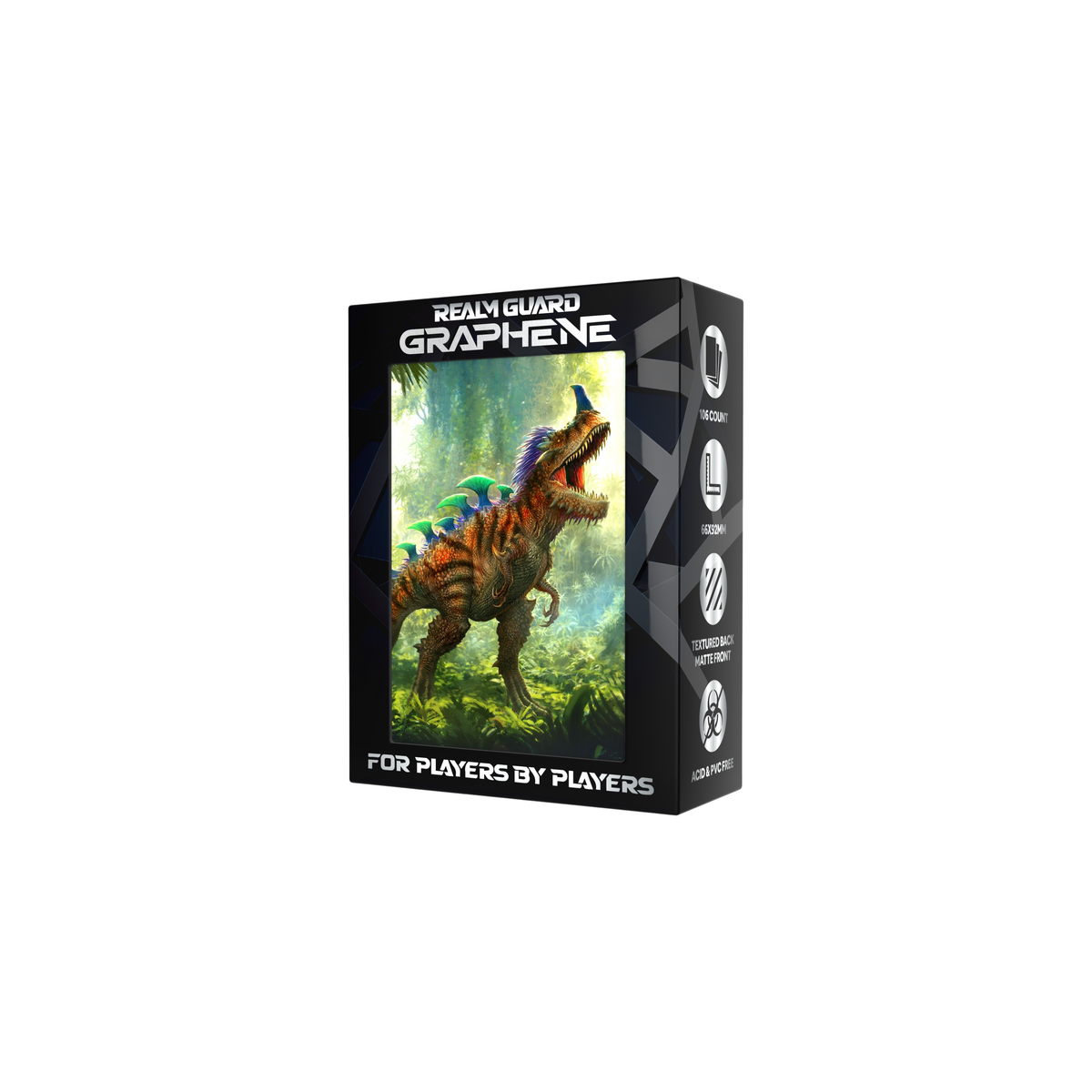 Realm Guard: Graphene Art Sleeves - Dinosaur V2