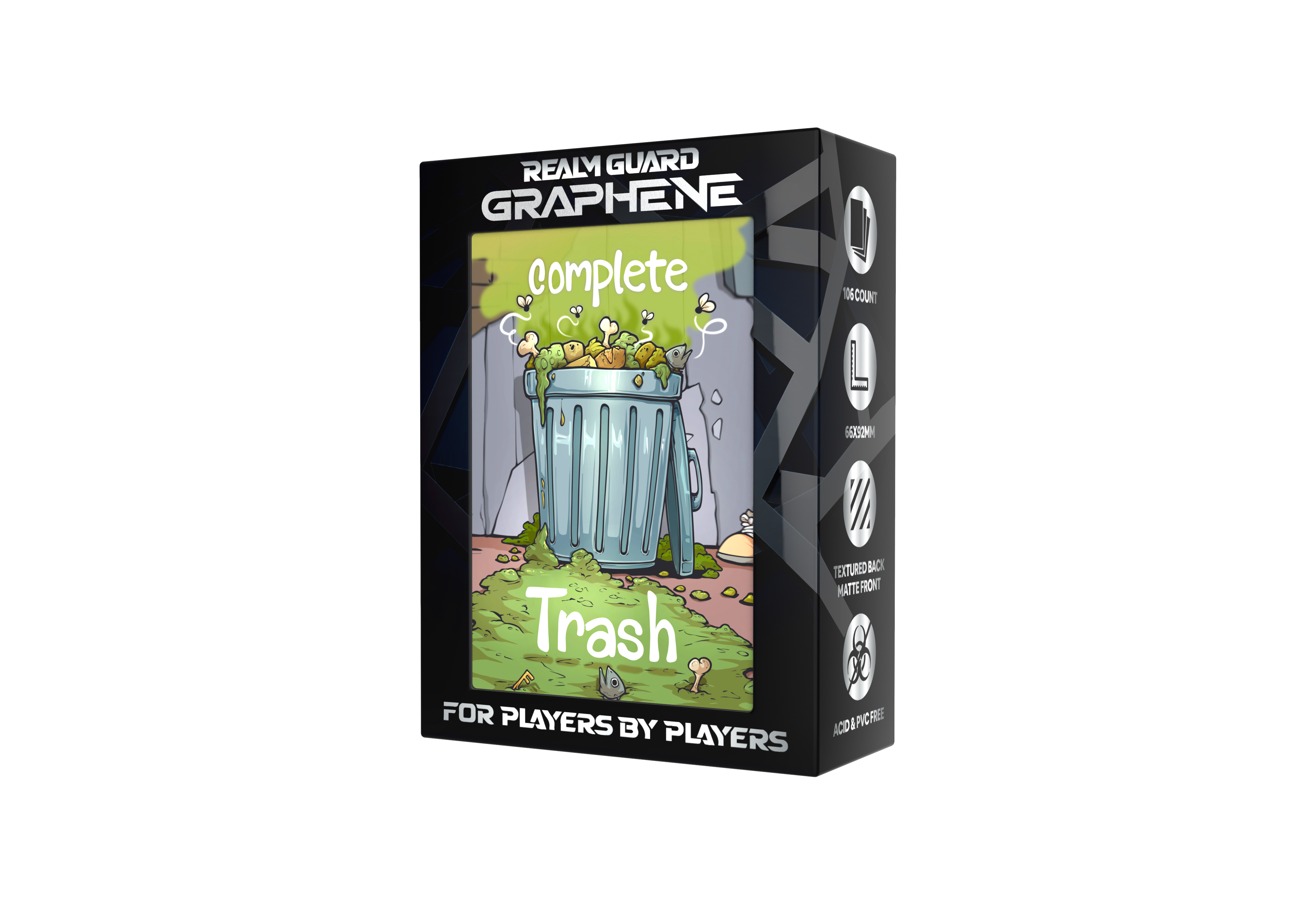 Realm Guard: Graphene Art Sleeves - Complete Trash