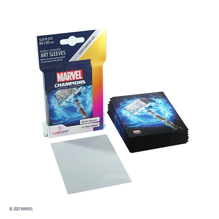 Marvel Champions: Card Sleeve Pack: Thor 66x92mm