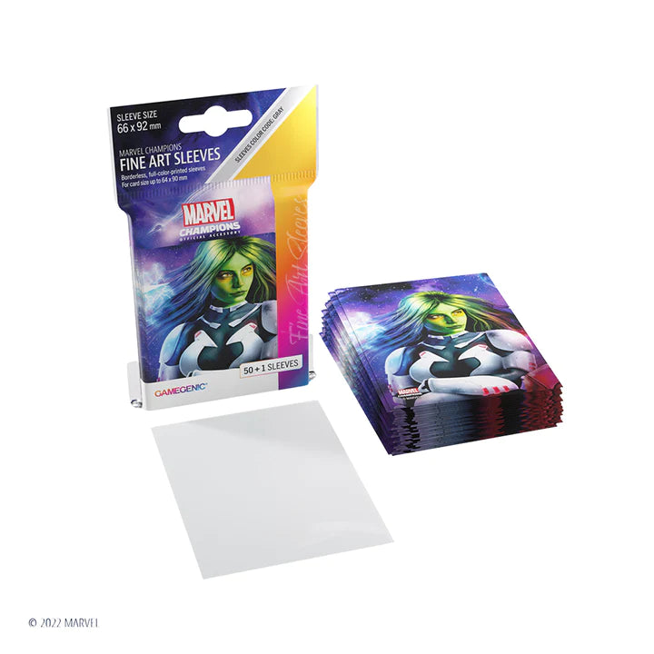 Marvel Champions: Card Sleeve Pack: Gamora 66x92mm