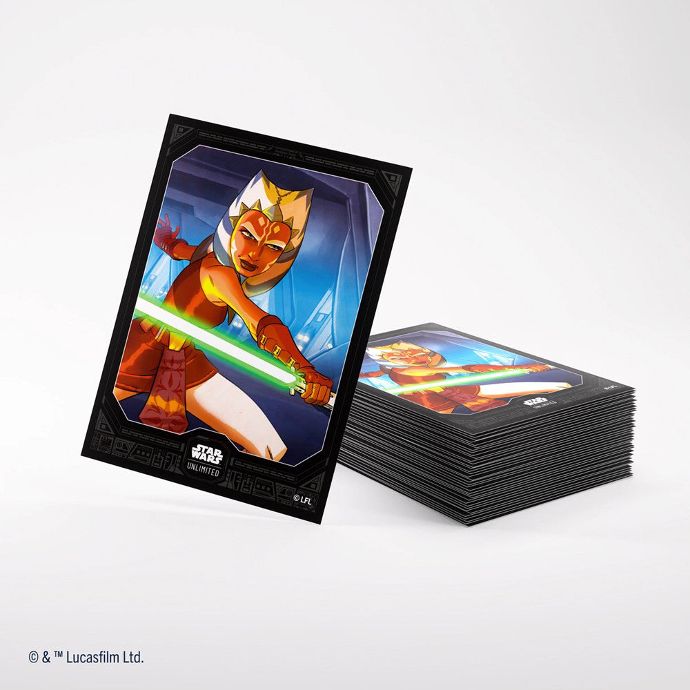 Star Wars Unlimited: Set 3 Twilight Of The Republic Art Sleeves - Ahsoka Tano