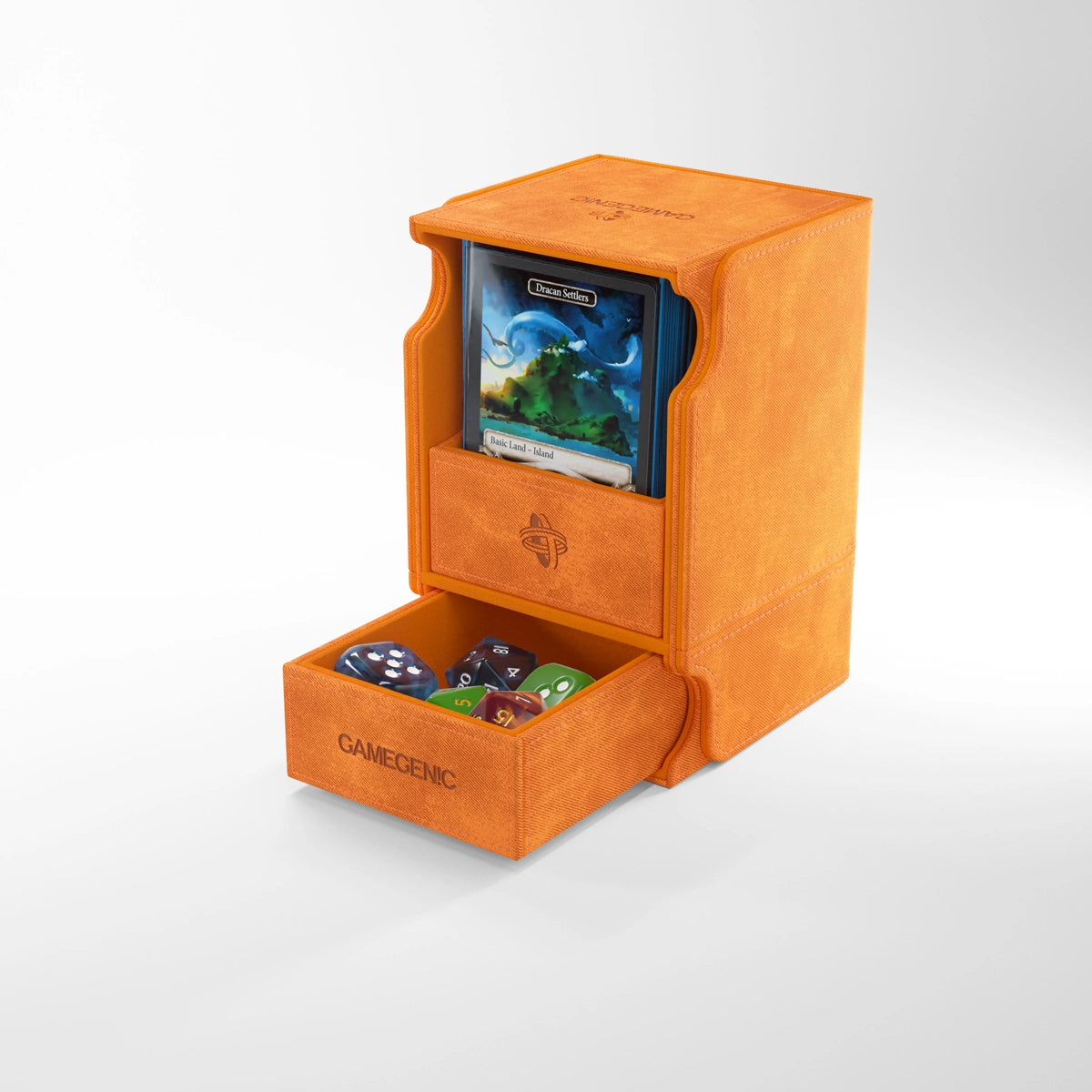 Orange Watchtower 100+ Deck Box