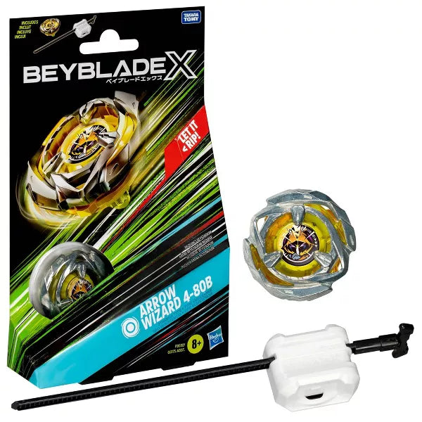 Beyblade X: Arrow Wizard 4-80B Attack Battle Top