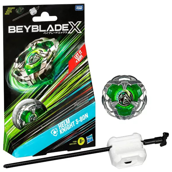 Beyblade X: Helm Knight 3-80N Defense Battle Top