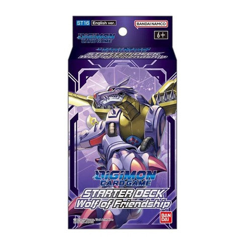 Digimon TCG: Wolf of Friendship - Starter Deck (ST-16) and Errata Pack