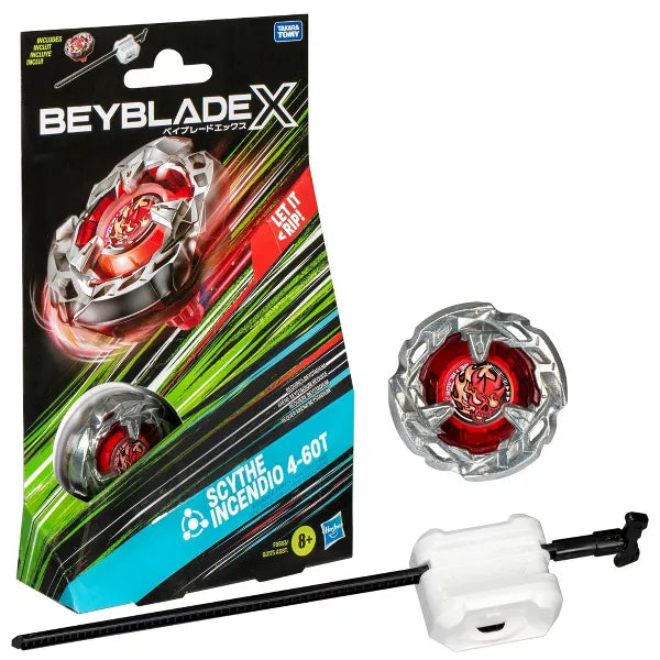 Beyblade X: Scythe Incendio 4-60T Balance Battle Top