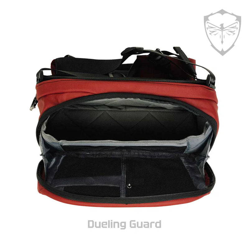 The Gauntlet TCG Bag + Sabre Mat Sling - Ruby (Pre-Order) (Q1 2025 Release)