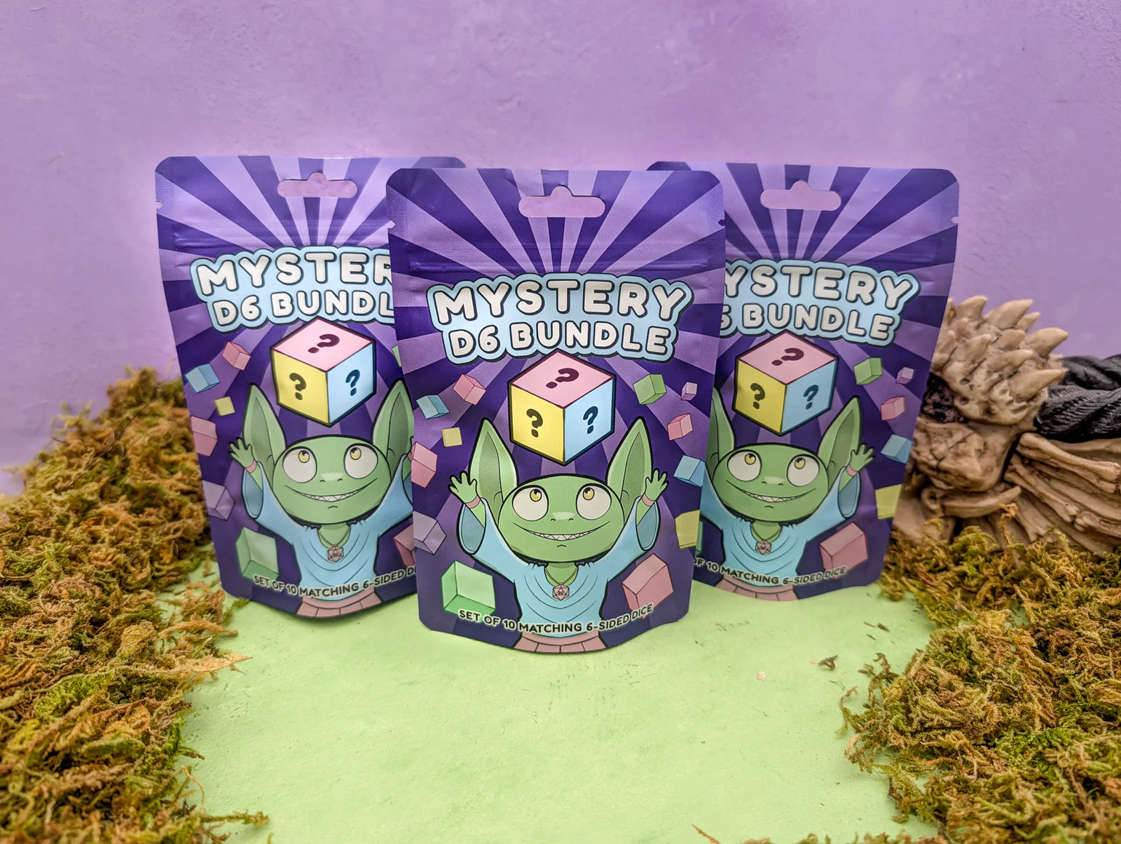 Mystery D6 Dice Bundle Pack