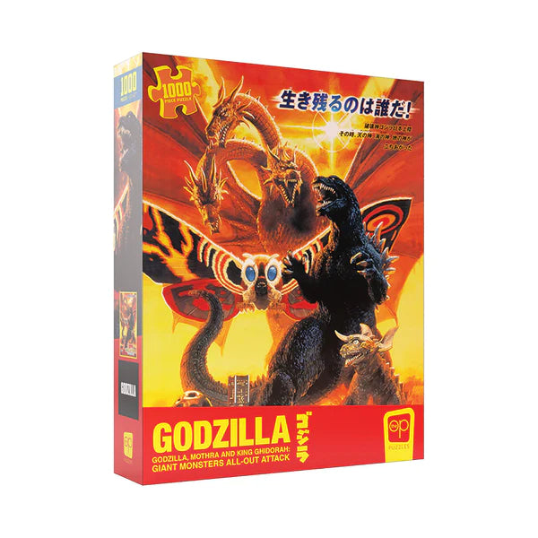 Godzilla “Godzilla, Mothra and King Ghidorah: Giant Monsters All-Out Attack” 1000pc Puzzle (Pre-Order)