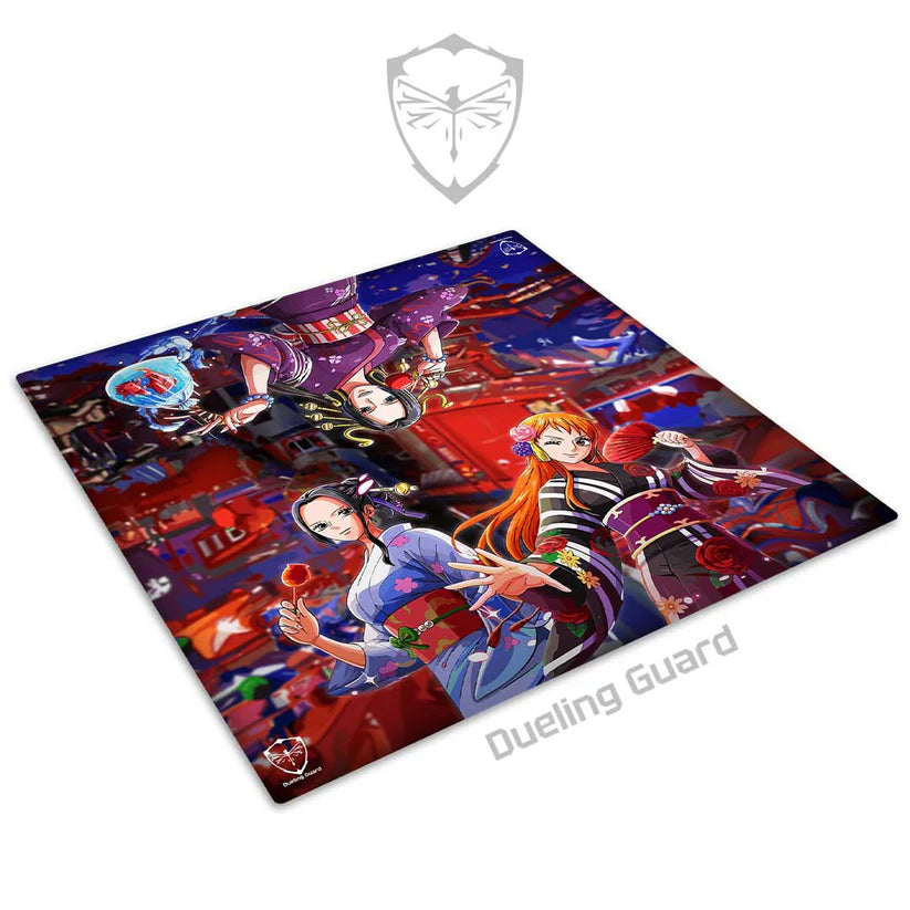 Grand Line Treasures 2-Player Stitched Edge Cloth Playmat (Comes With Cover)