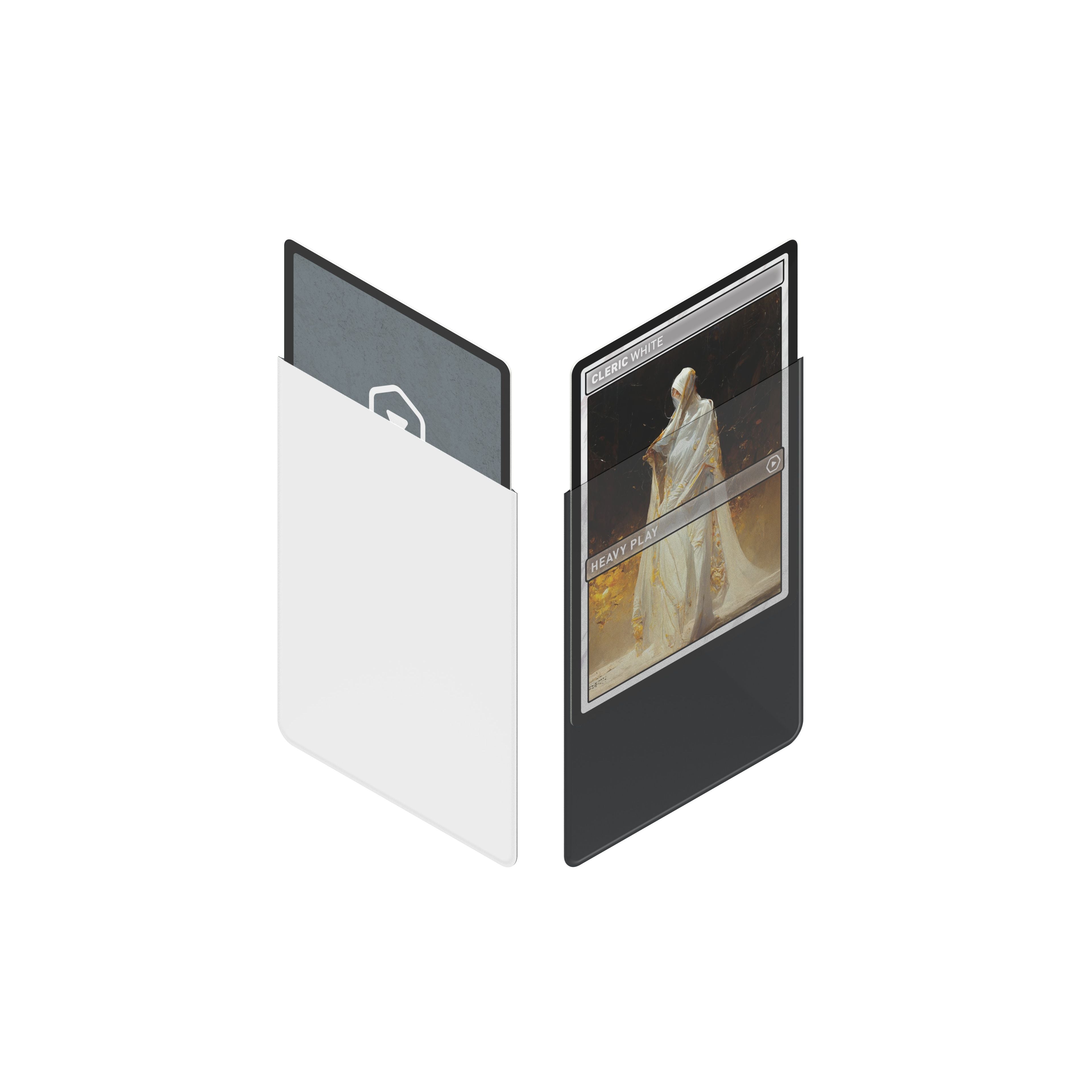 Heavy Play CURV Cleric White Standard Sleeves 100ct