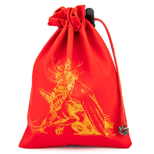 Fine Arts: Royal Dragon Leather Dice Bag