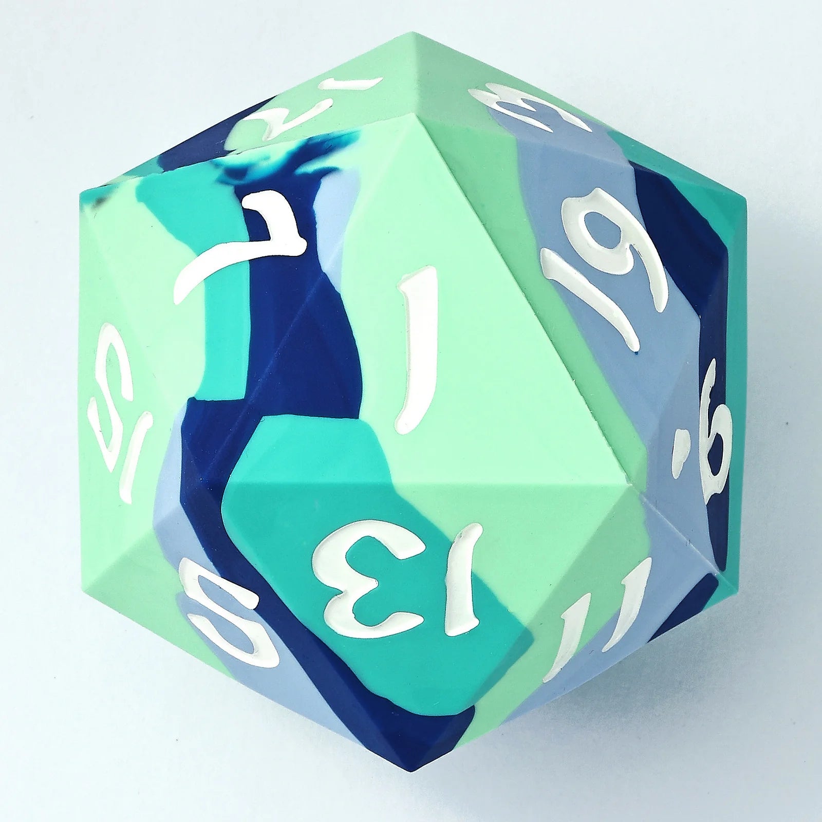 Chonk Rubber Silicon 55mm D20 - The Ice Ball