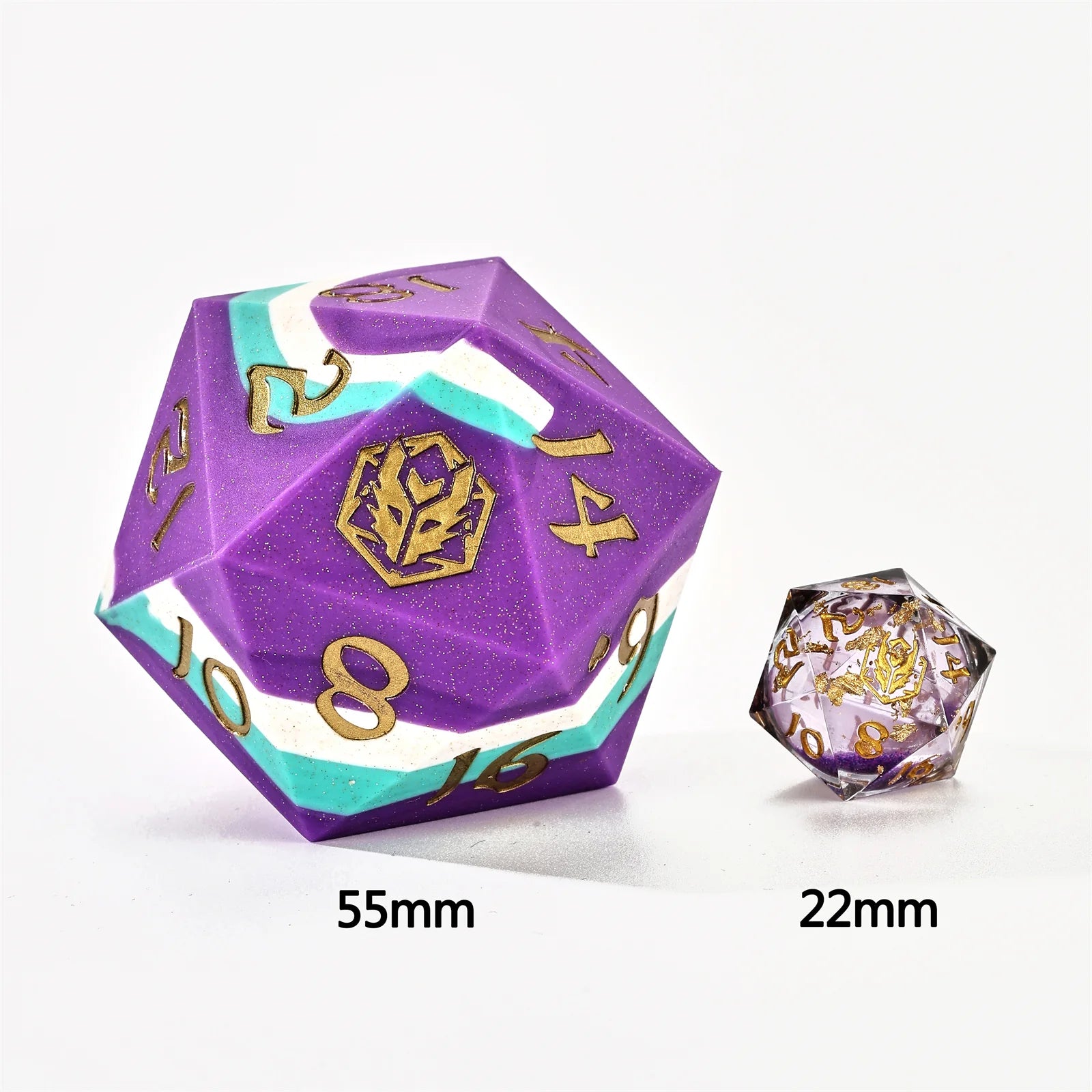 Chonk Rubber Silicon 55mm D20 - Celestial Gleam