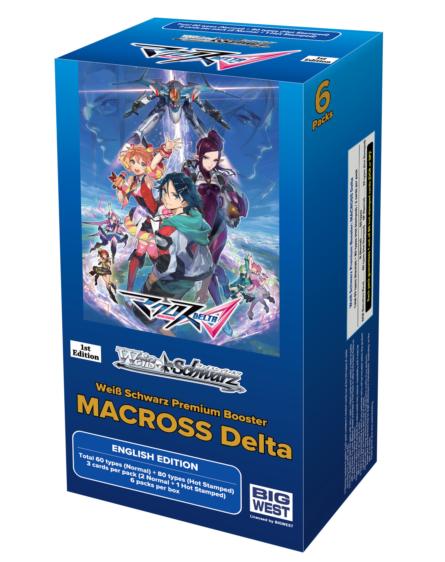 Weiss Schwarz: MACROSS Delta Premium Booster Box (Pre-Order Expected Release 12/13/2024)