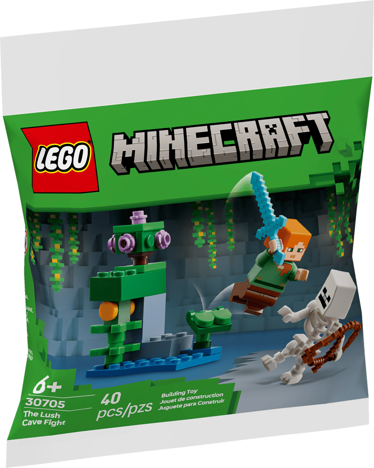 LEGO® Minecraft®: The Lush Cave Fight [30705]