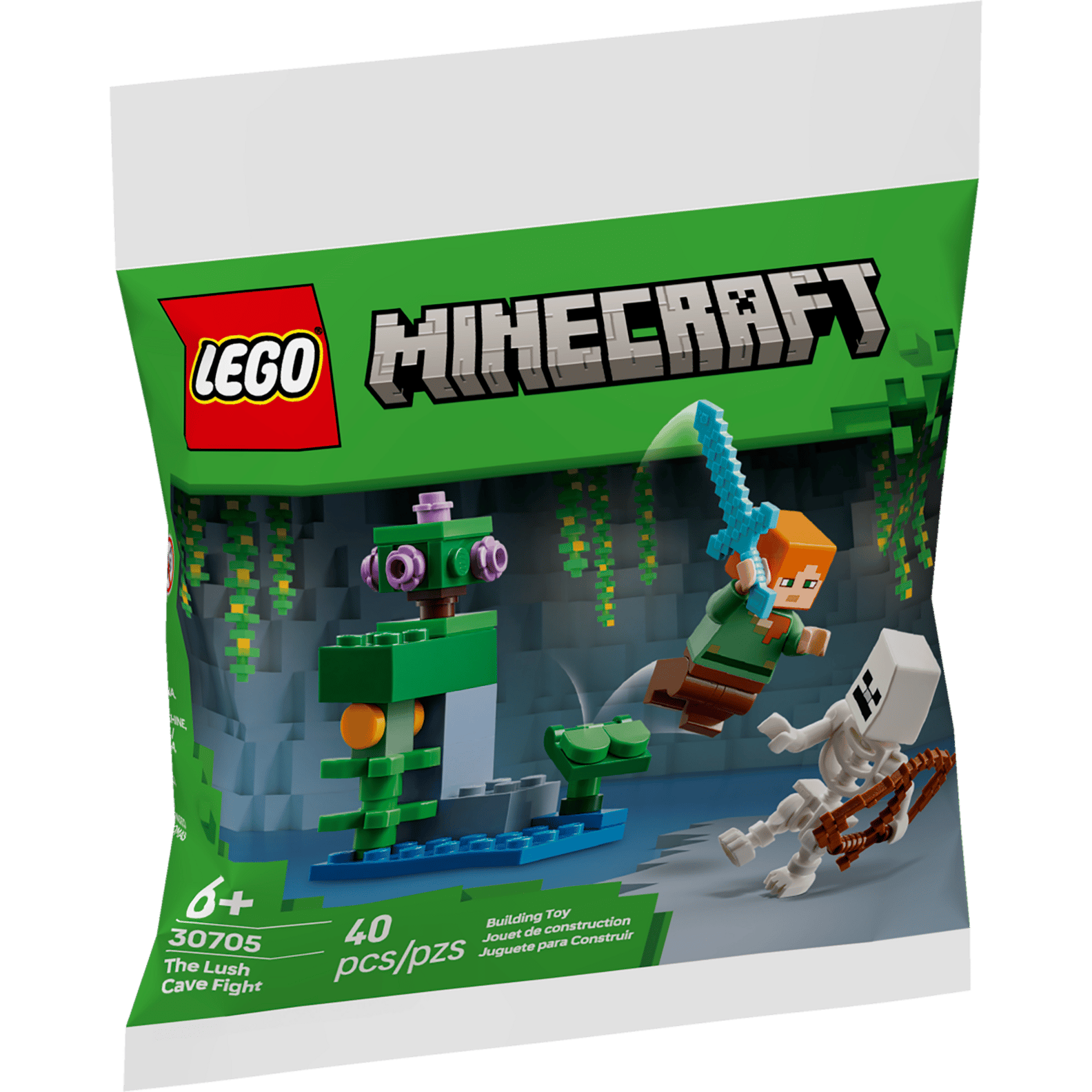 LEGO® Minecraft®: The Lush Cave Fight [30705]