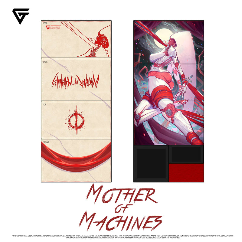 DekTech TCG Deck Box - Mother of Machines (Pre-Order) (January 2025 Estimated Delivery)