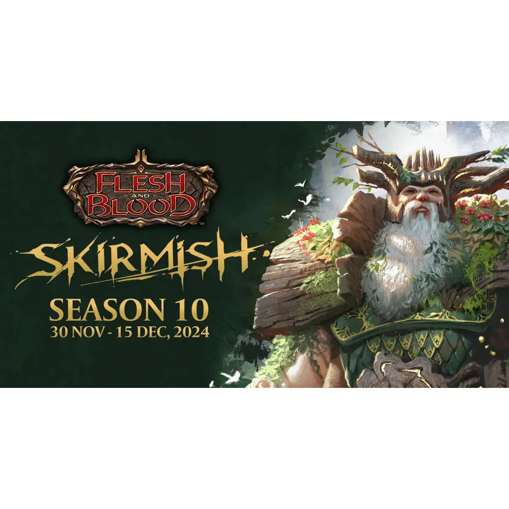 12/06/24 [Fri] Flesh and Blood Skirmish Season 10 Rosetta Sealed + Draft - 6PM (Gold)