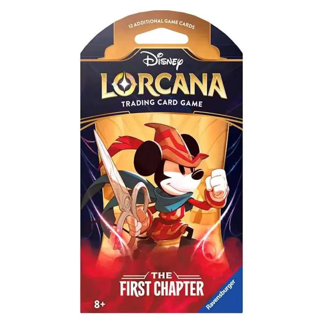 Disney Lorcana: First Chapter Sleeved Booster (Styles May Vary)