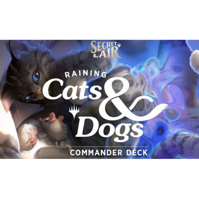 Magic the Gathering: Secret Lair - Raining Cats and Dogs Commander Deck