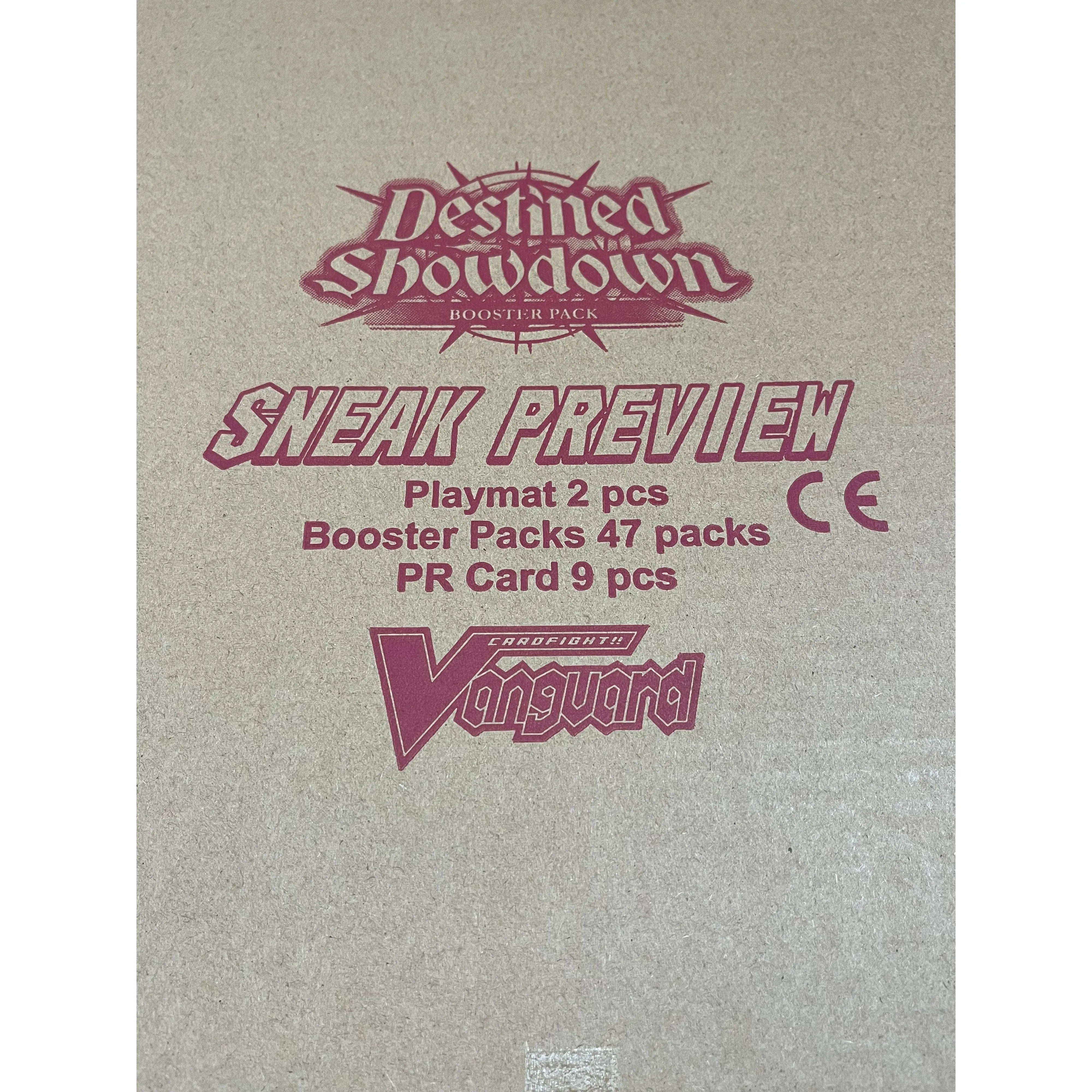 Cardfight!! Vanguard Sneak Preview Kit Destined Showdown BT04