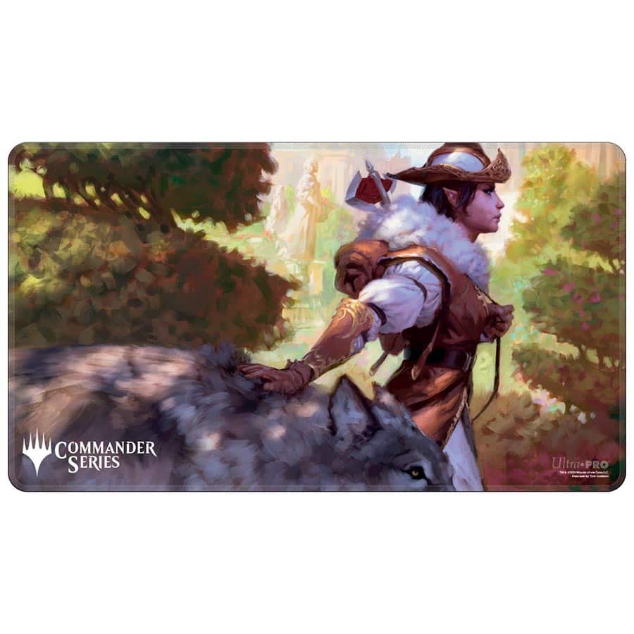 Magic The Gathering: Playmat: Commander Series Allied Colors - Selvala, Heart of the Wild