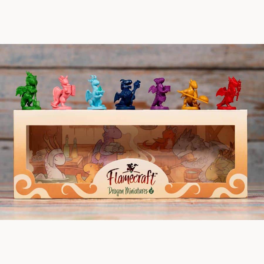 Flamecraft: Deluxe Dragon Miniatures - Series 2