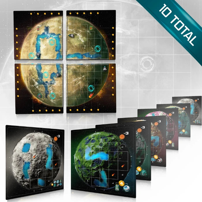 Planet Unknown Supermoon Planet Mats (10 Playmats) (Pre-Order)