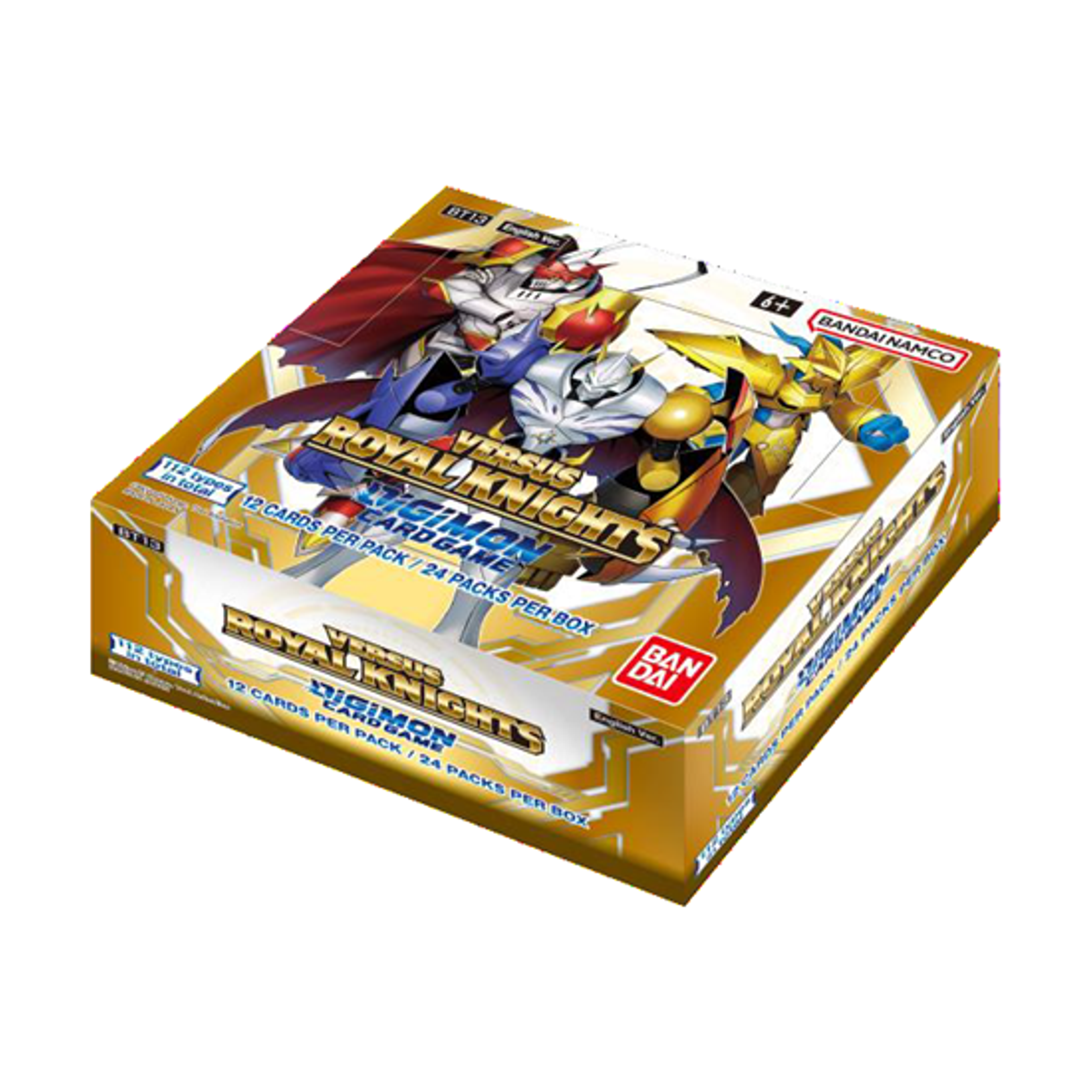 Digimon TCG: Versus Royal Knight - Booster Box (BT13) CASE (12 Boxes)