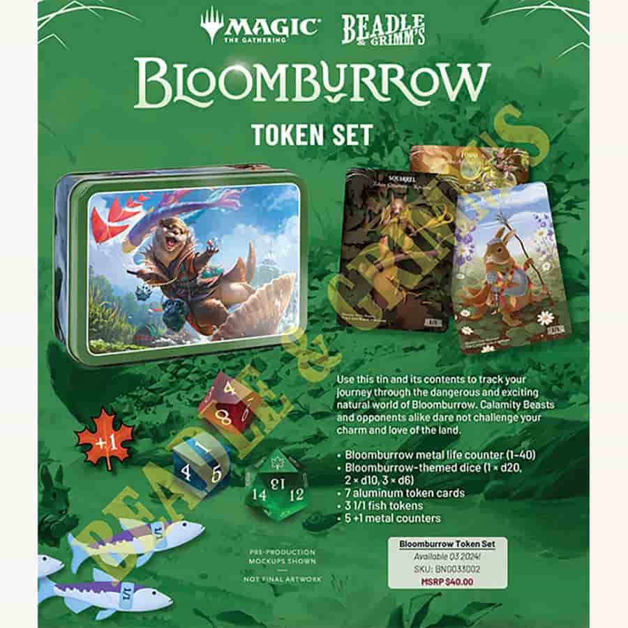 Beadle and Grimm’s: Magic The Gathering - Bloomburrow Token Set