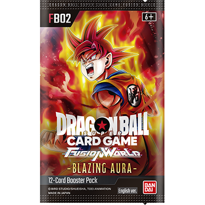 Dragon Ball Super TCG: Fusion World Blazing Aura Booster Pack (FB02)