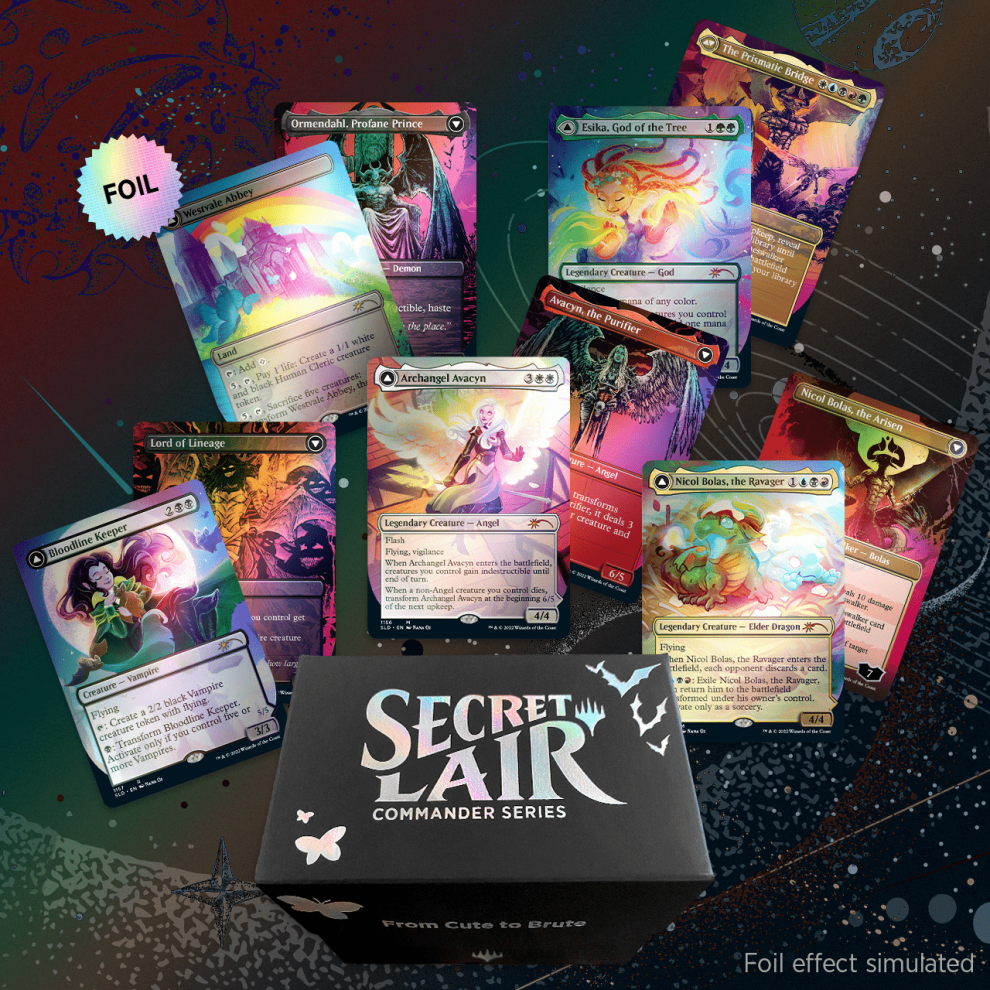 Magic the Gathering: Secret Lair: Commander Deck: From Cute to Brute