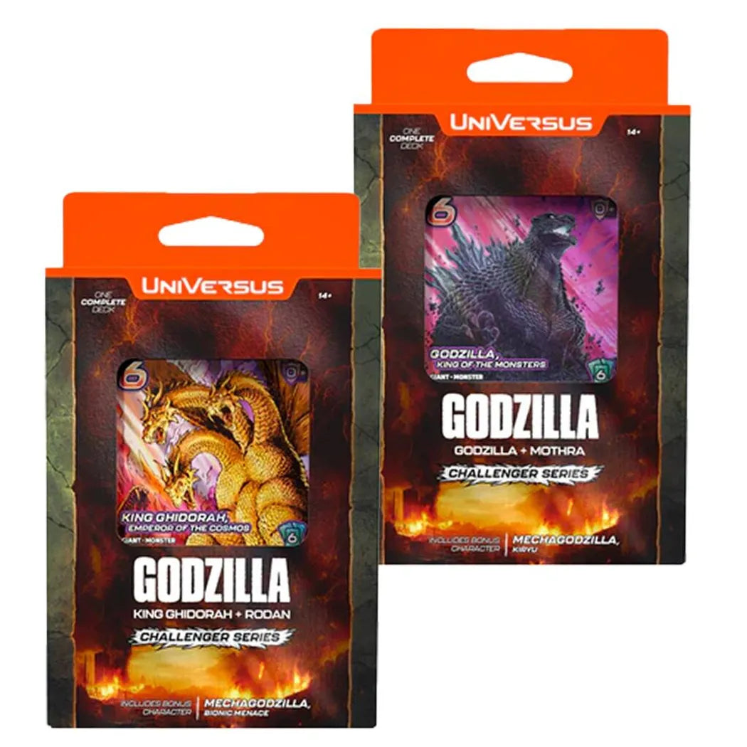 UniVersus: Challenger Series - Godzilla (Contains Both Decks)