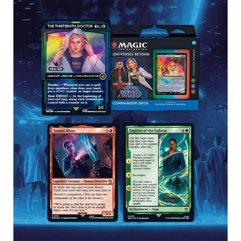 Magic The Gathering: Universes Beyond: Doctor Who Commander Deck Case (Pre-Order) (10/13/23 Release)