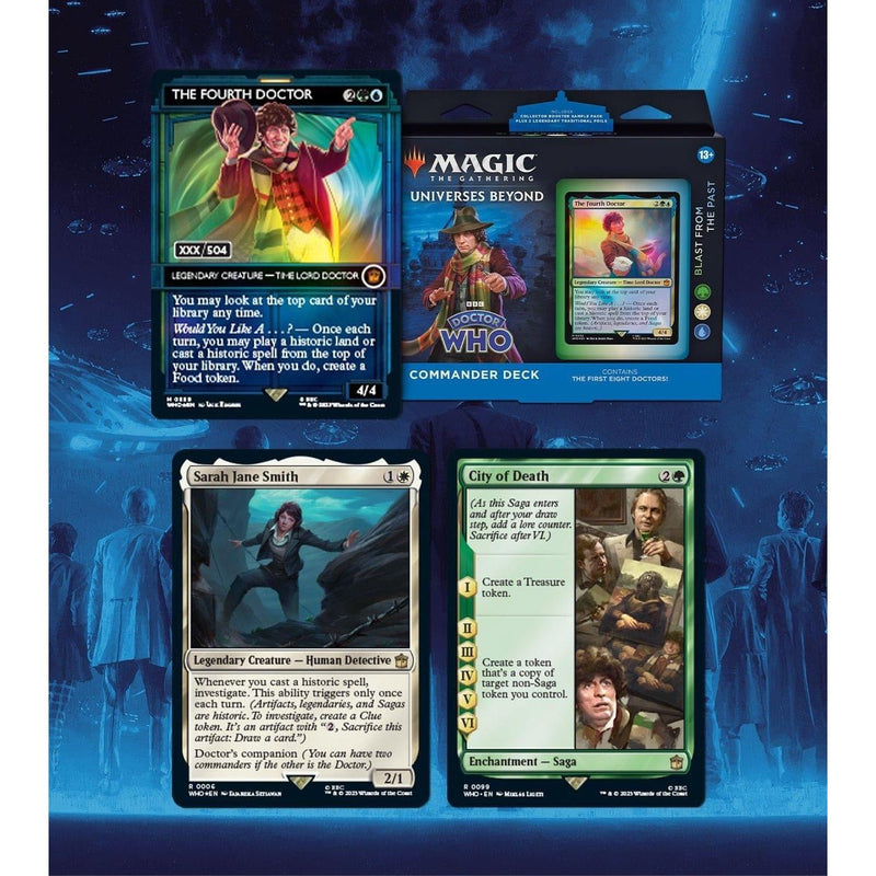 Magic The Gathering: Universes Beyond: Doctor Who Commander Deck Case (Pre-Order) (10/13/23 Release)