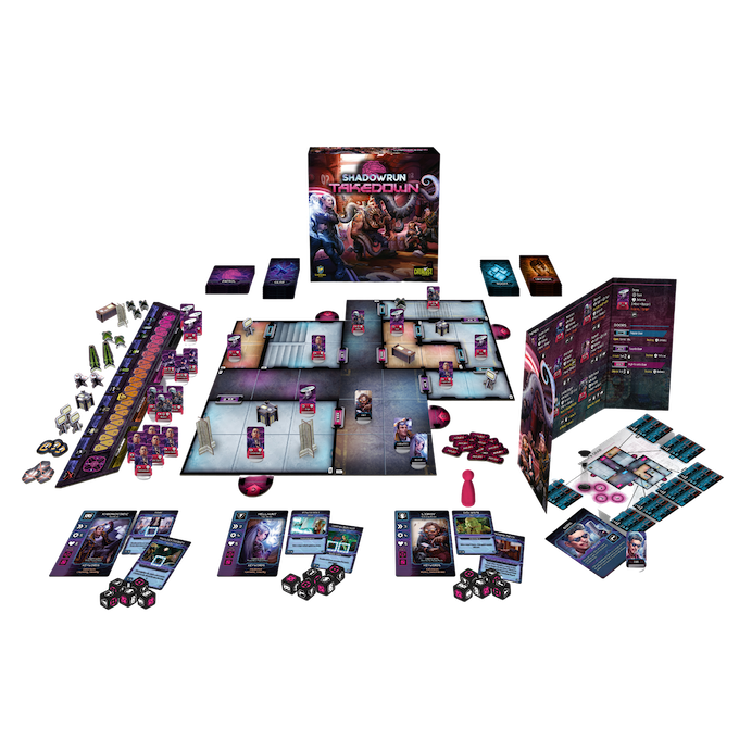 Shadowrun: TakeDown (Base Game Pledge) (Pre-Order)