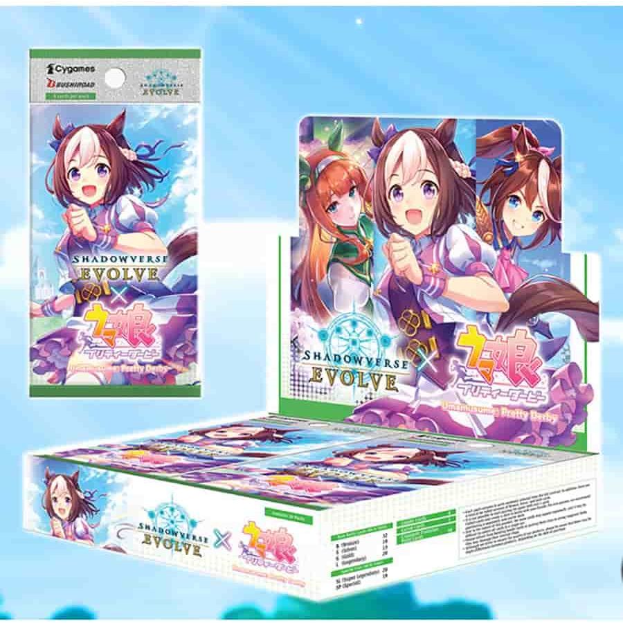umamusume pretty derby booster box Uma Musume The horse girls of Uma Musume Pretty Derby gallop onto the Weiss Schwarz stage in this English Edition booster display box by Bushiroad Shadowverse Evolve: Crossover Booster Box: