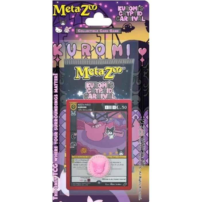 Metazoo x Hello Kitty: Kuromi’s Cryptid Carnival Blister Pack (Pre-Order) (Release October 2023)