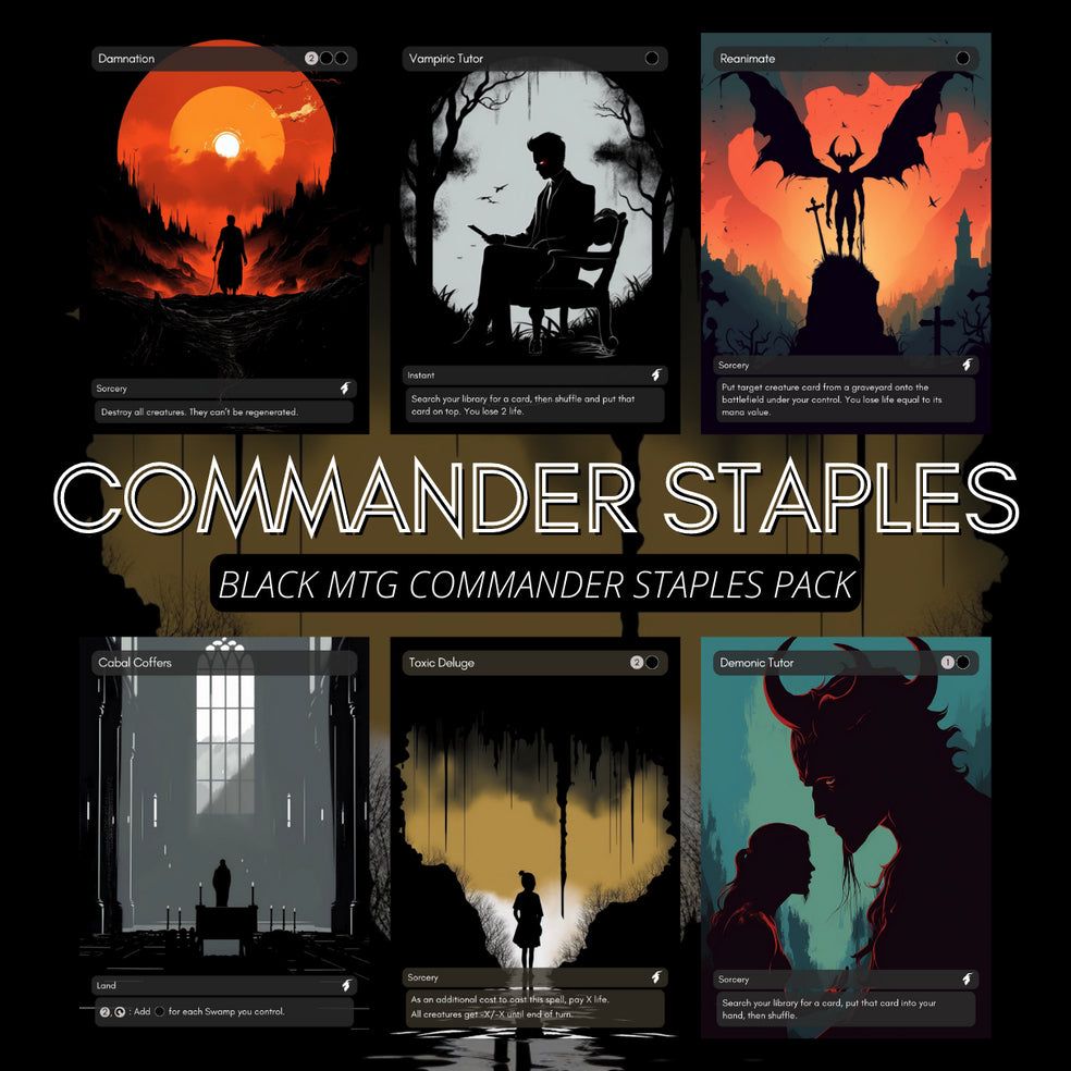 Commander Staples: Black (Proxy)