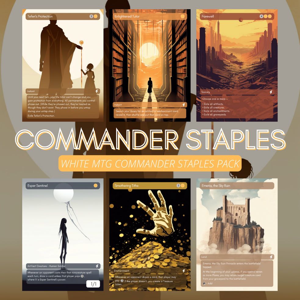 Commander Staples: White (Proxy)